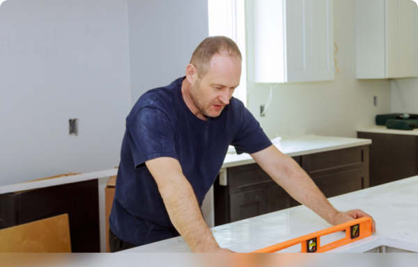 How to install porcelain countertops