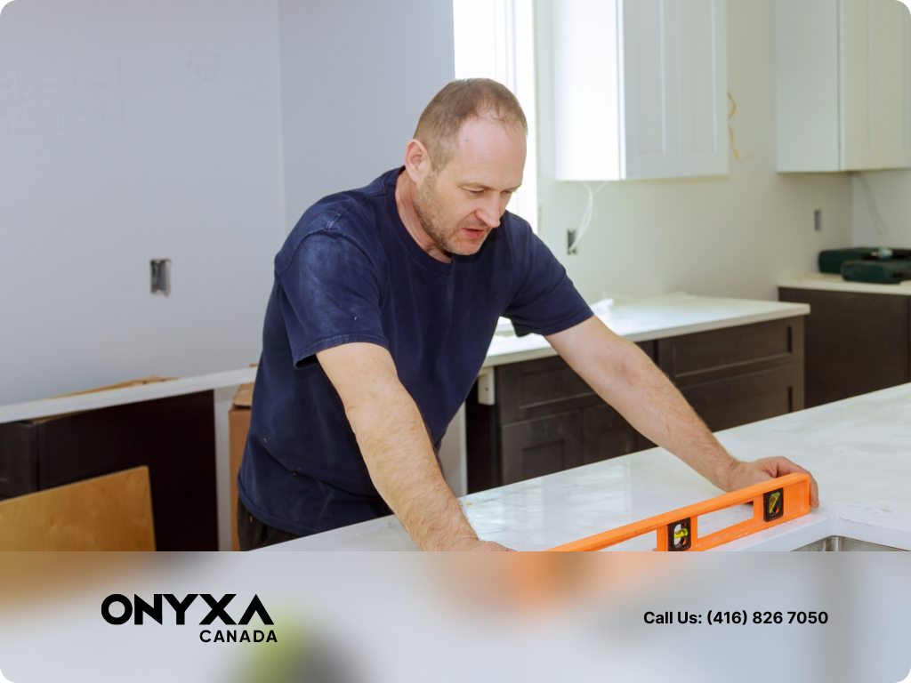 How to install porcelain countertops