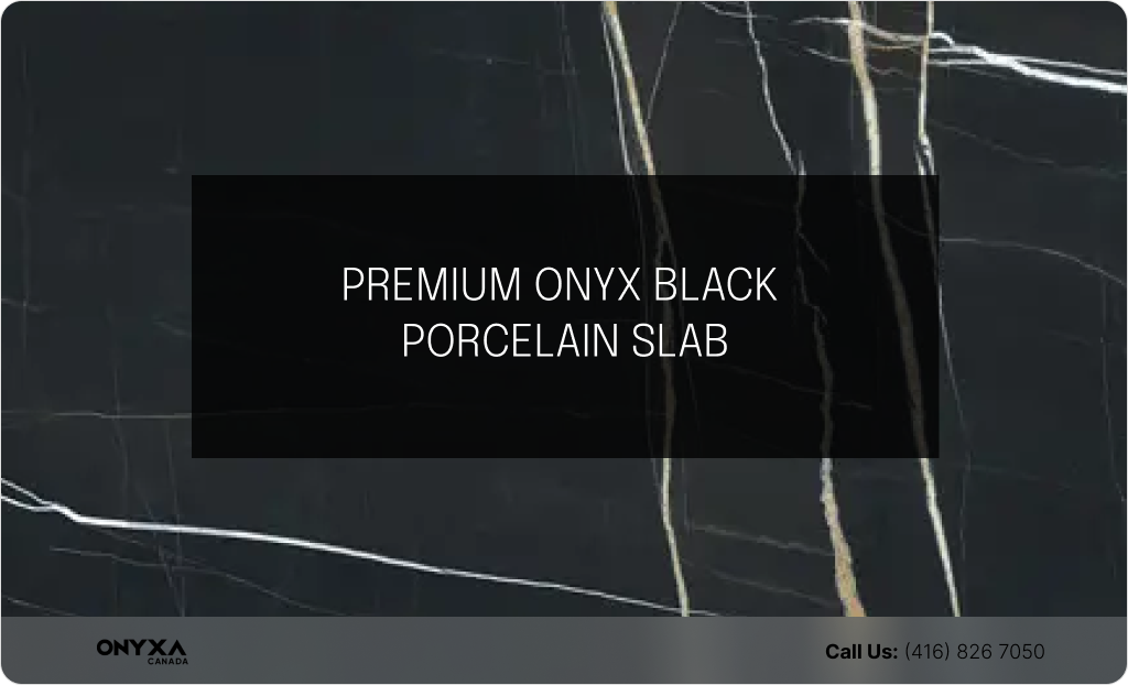 SAHARA NOIR PORCELAIN SLAB (SAINT LAURENT)