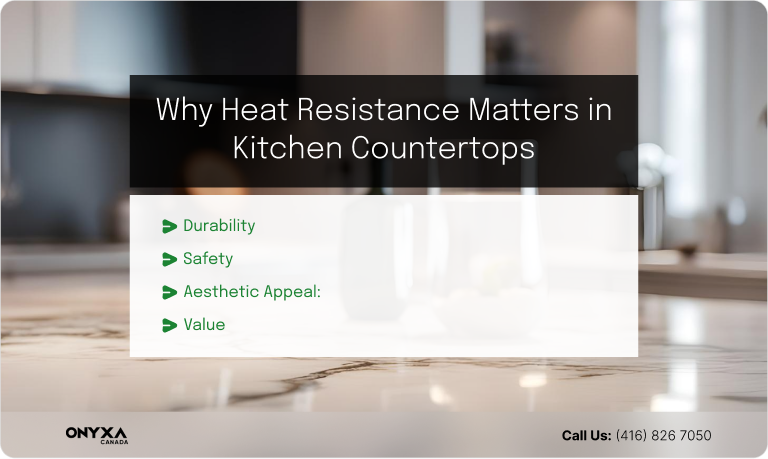 Heat Resistant Kitchen Countertop Materials in 2024 1 Why Heat Resistance Matters in Kitchen Countertops