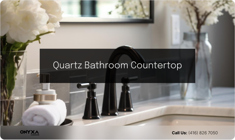 Porcelain vs Quartz Bathroom Countertops 3 Quartz Bathroom Countertop 1